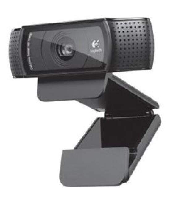Webcam logitech c920 negra full hd 1080p 15mp