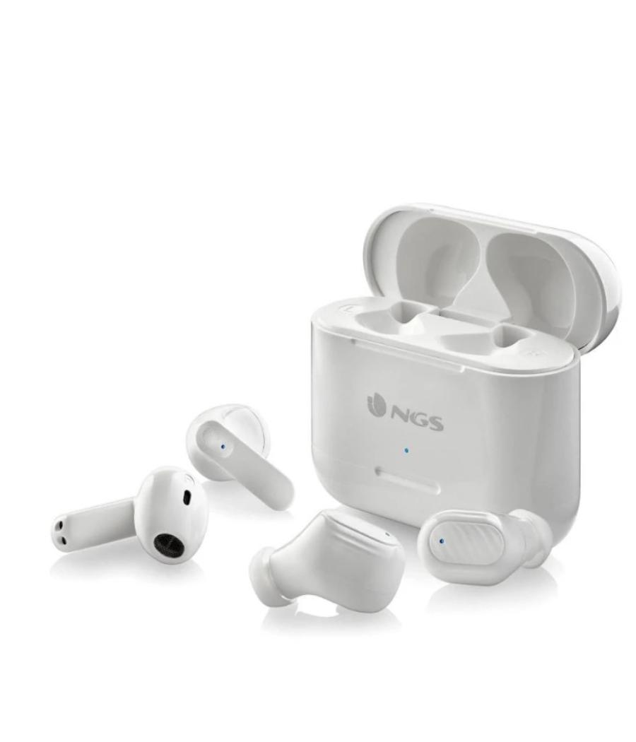 Auriculares bluetooth ngs articaduo tipo - c blanco