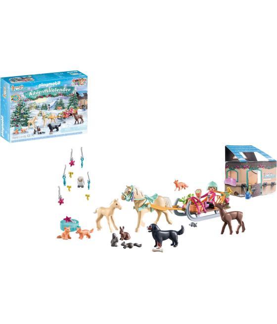 Playmobil calendario de adviento - paseo en trineo