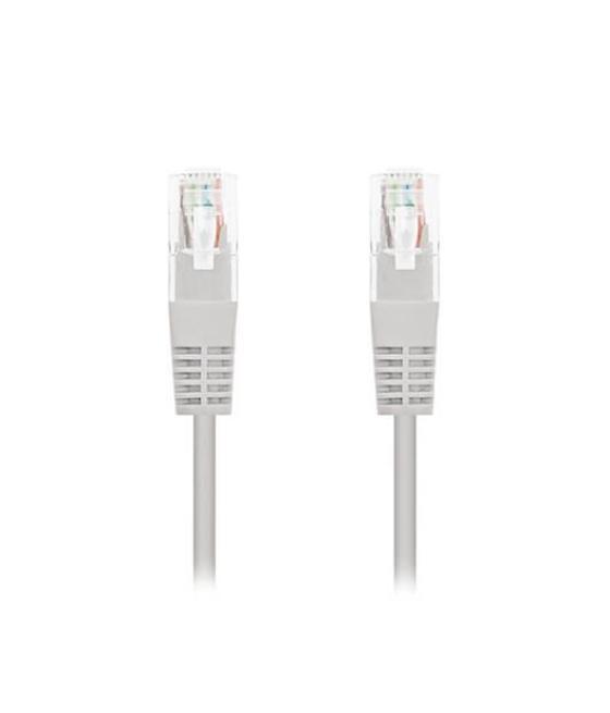 Latiguillo cable red utp cat5e rj45 nanocable 10m gris