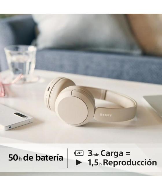 Auriculares sony wh - ch520 beige