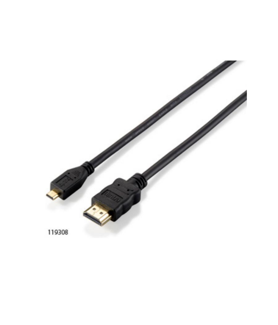 Cable hdmi equip 1.4 high speed a micro hdmi 2m