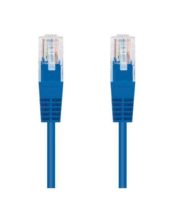 Latiguillo cable red utp cat.6 rj45 nanocable 2m azul