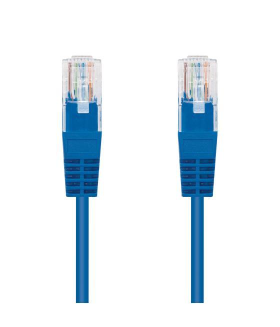 Latiguillo cable red utp cat.6 rj45 nanocable 2m azul