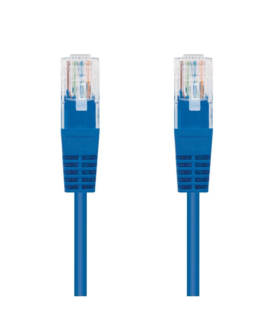 Latiguillo cable red utp cat.6 rj45 nanocable 2m azul