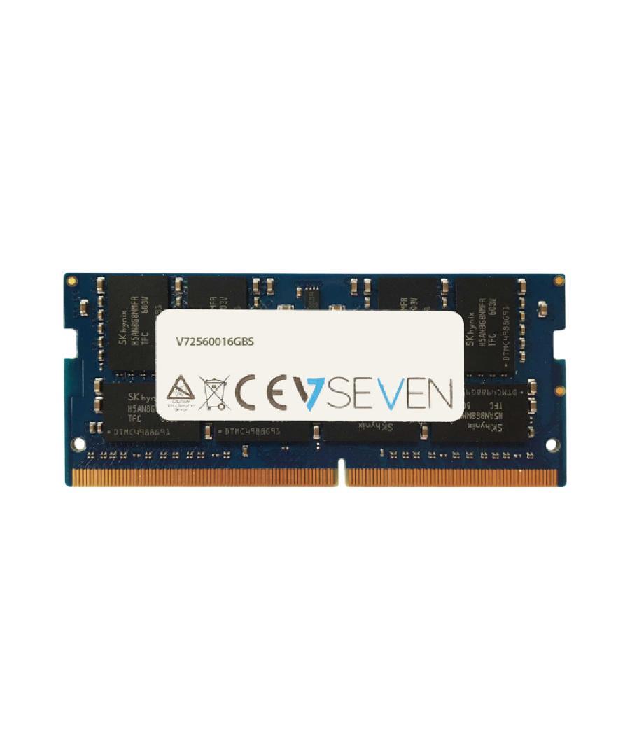 Memoria ram v7 sodimm 16gb ddr4 3200mhz cl22 non ecc