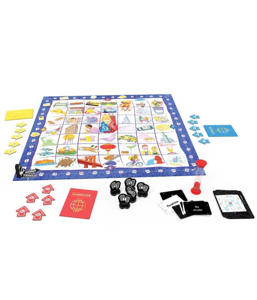 Juego de mesa word traveler