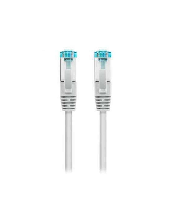 Latiguillo cable red nanocable rj45 lszh cat.7 1m 600mhz - awg26 - gris