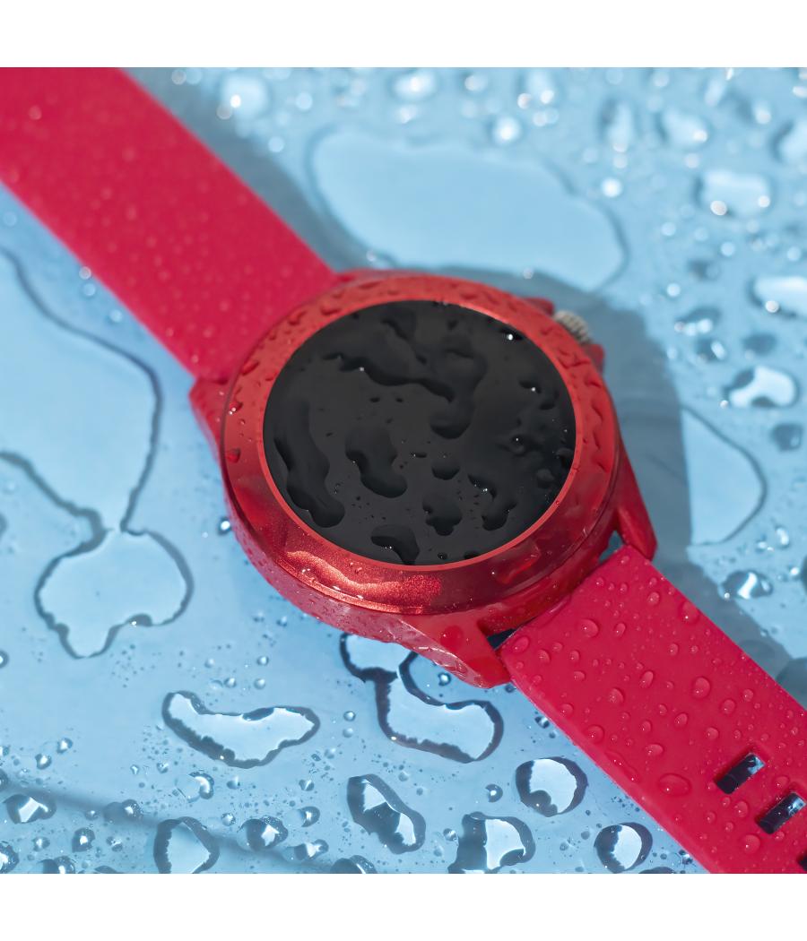 Reloj smartwatch forever colorum cw - 300 color magenta