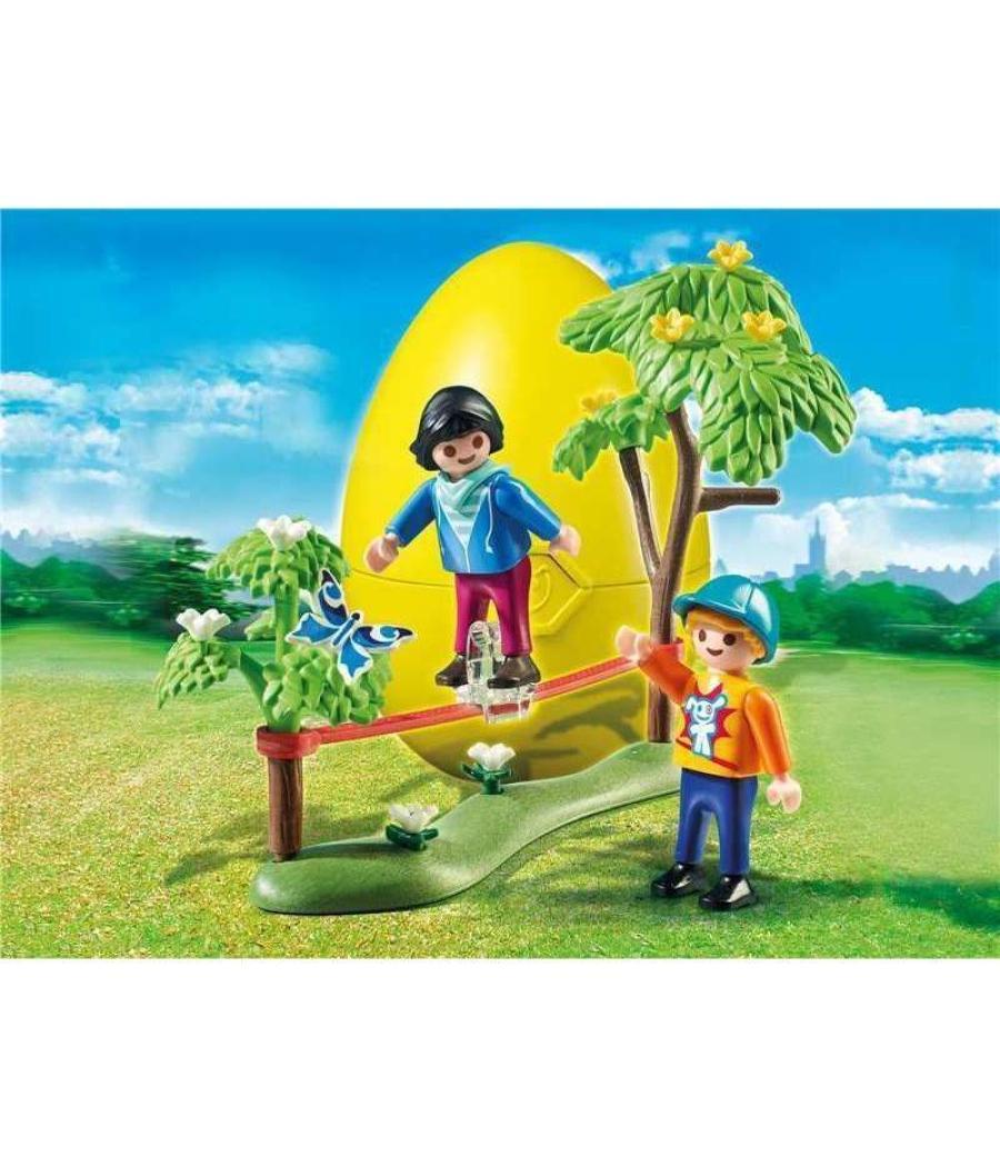 Playmobil huevo de pascua niños equilibristas