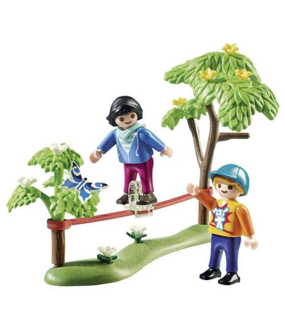 Playmobil huevo de pascua niños equilibristas