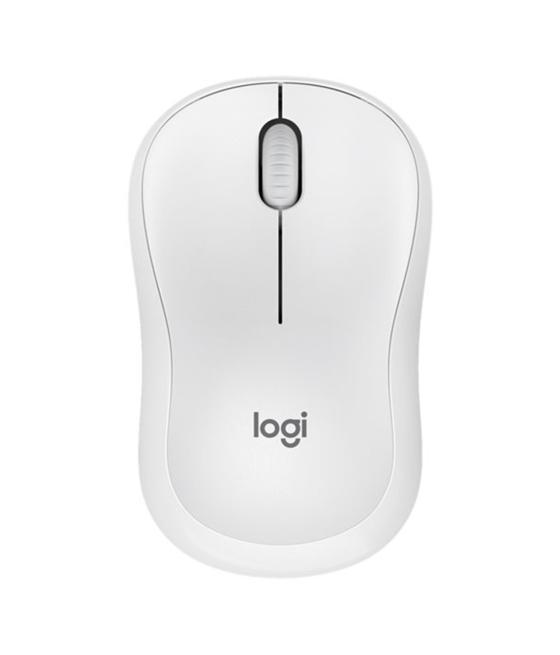 Mouse raton logitech m240 optico bluetooth silent blanco crudo