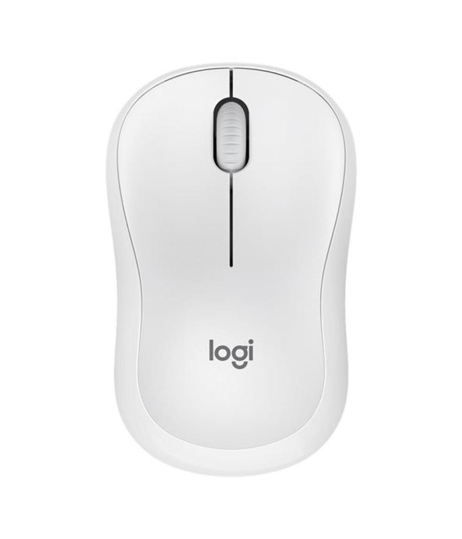 Mouse raton logitech m240 optico bluetooth silent blanco crudo