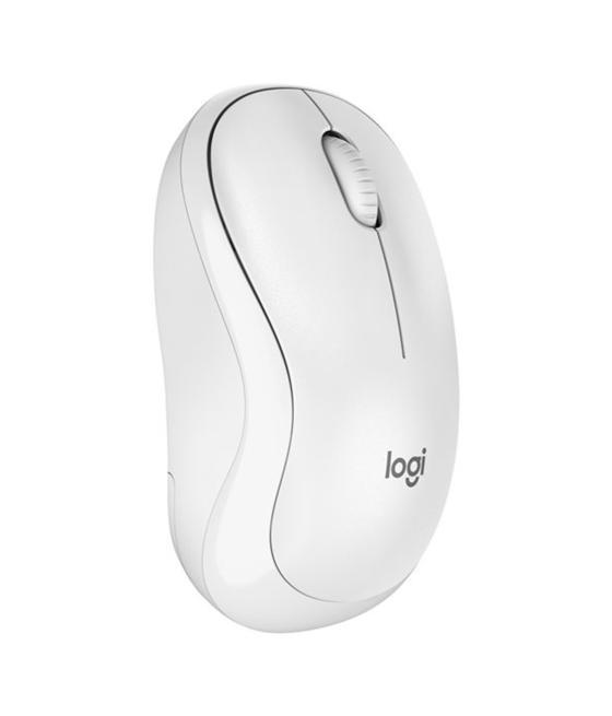 Mouse raton logitech m240 optico bluetooth silent blanco crudo