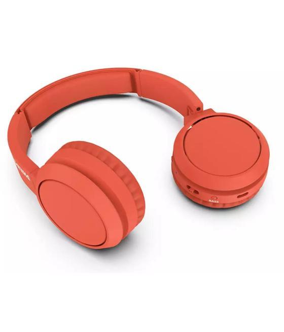 Auriculares philips tah4205rd - 00 inalambrico rojo