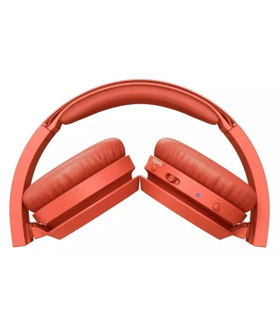 Auriculares philips tah4205rd - 00 inalambrico rojo