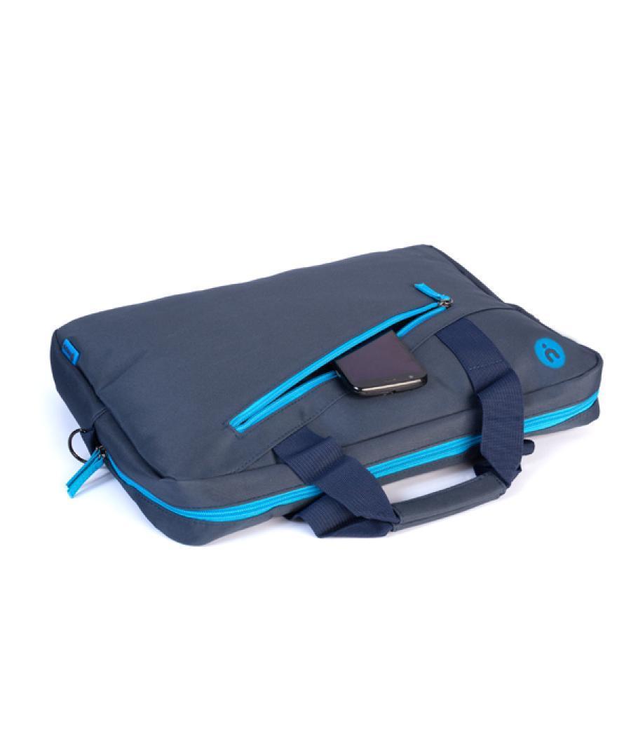 Maletin ngs ginger blue para portatil 15.6pulgadas
