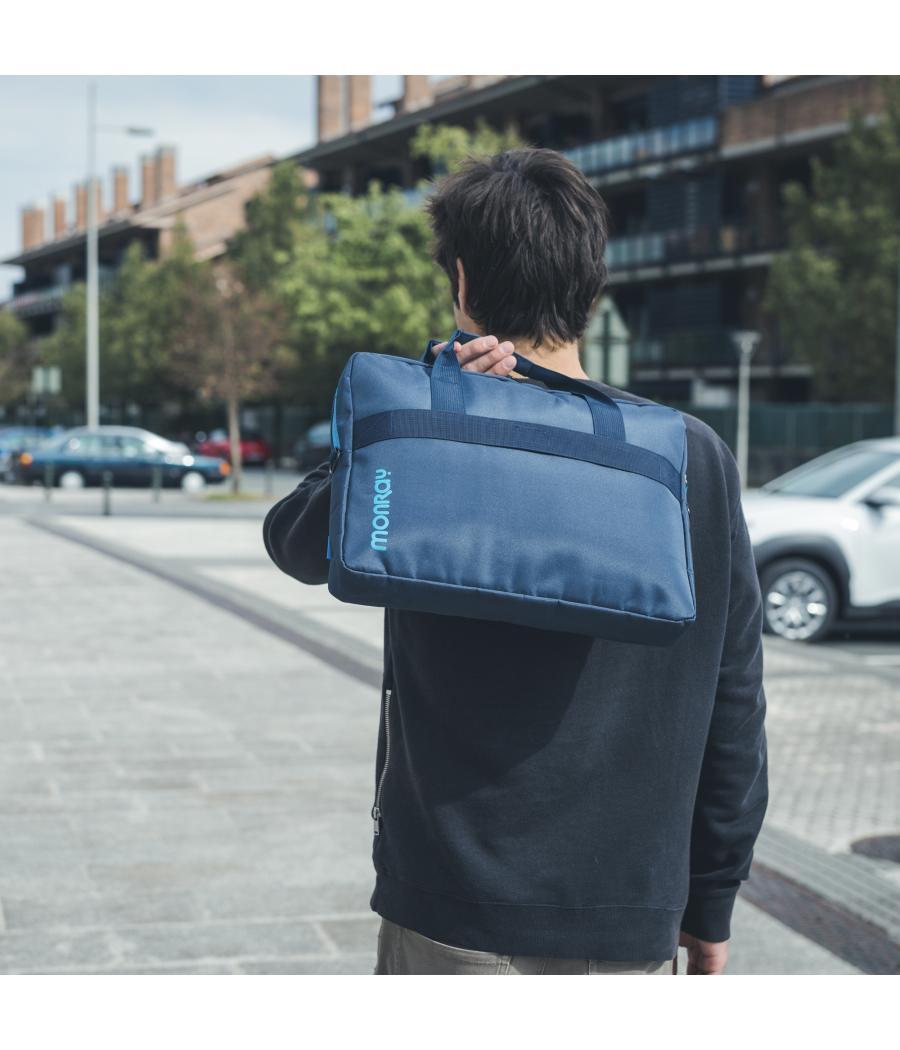 Maletin ngs ginger blue para portatil 15.6pulgadas