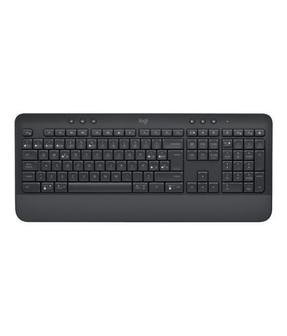 Teclado logitech signature k650 wireless inalambrico grafito