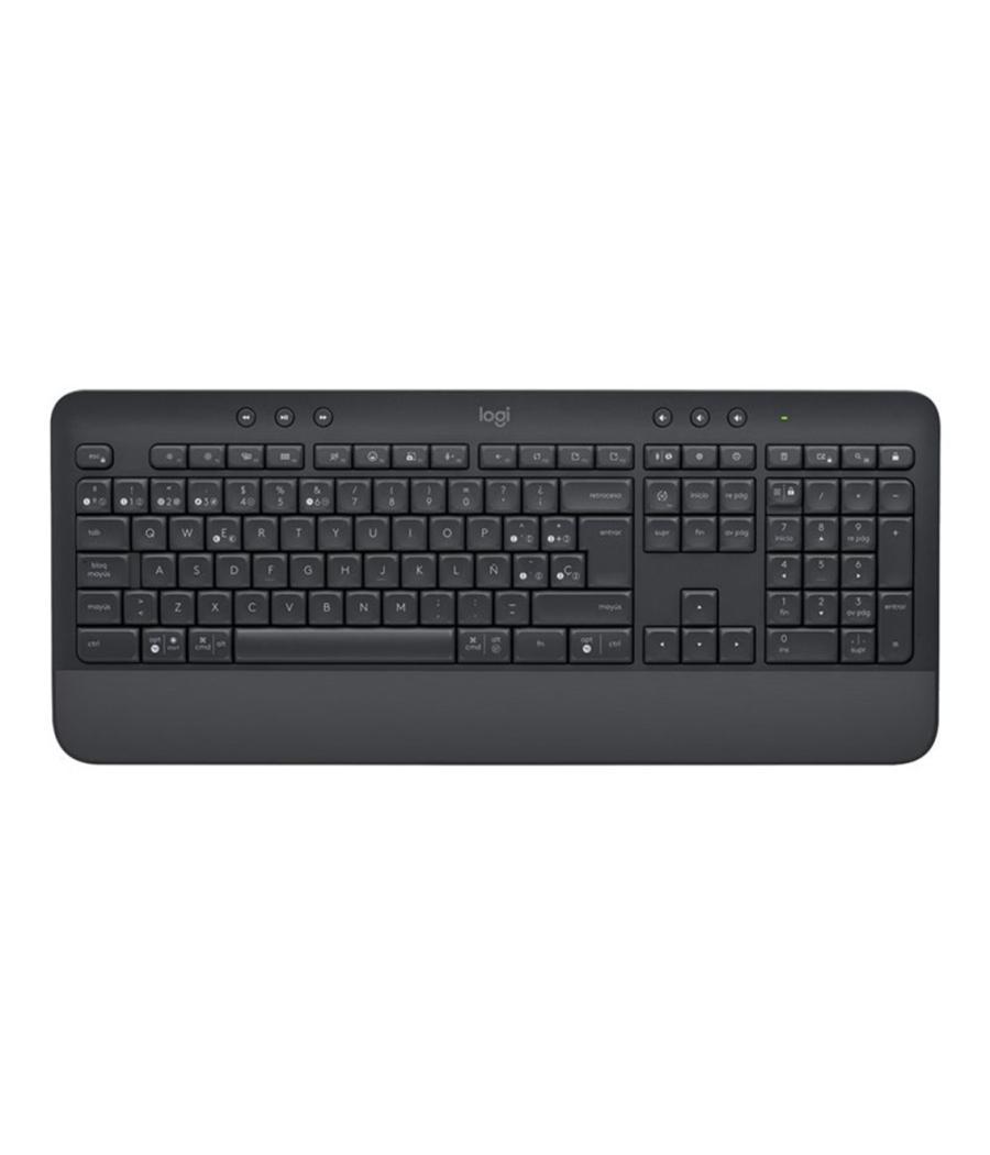 Teclado logitech signature k650 wireless inalambrico grafito