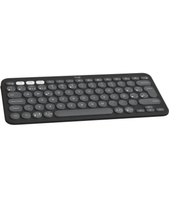 Teclado logitech pebble keys 2 k380s inalambrico grafito