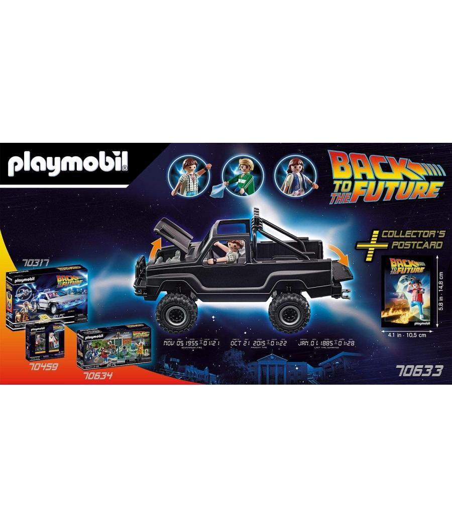 Playmobil regreso al futuro camioneta pick - up de marty