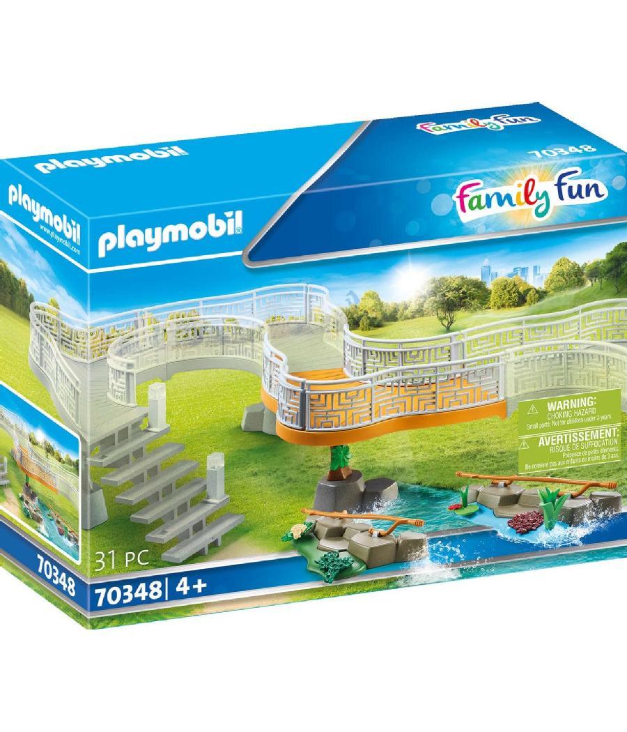 Playmobil diversion en familia extension plataforma de observacion zoo