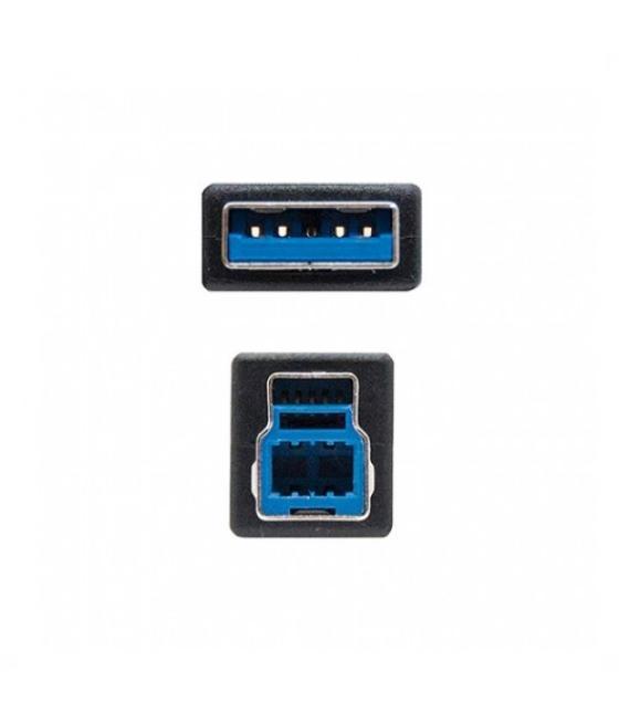 Cable usb tipo a 3.0 a usb tipo b 3.0 nanocable 2m negro macho - macho