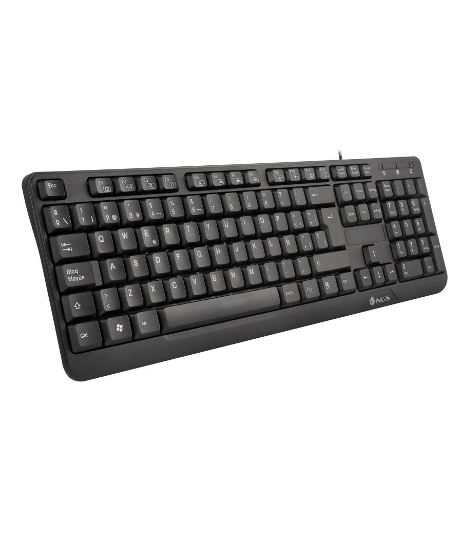 Teclado con cable ngs funky v3 usb