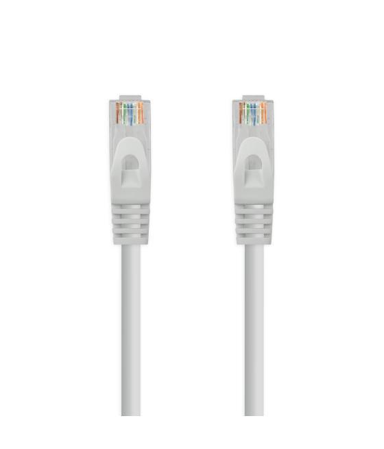 Latiguillo cable red lszh - utp cat.6a rj45 nanocable 5m gris