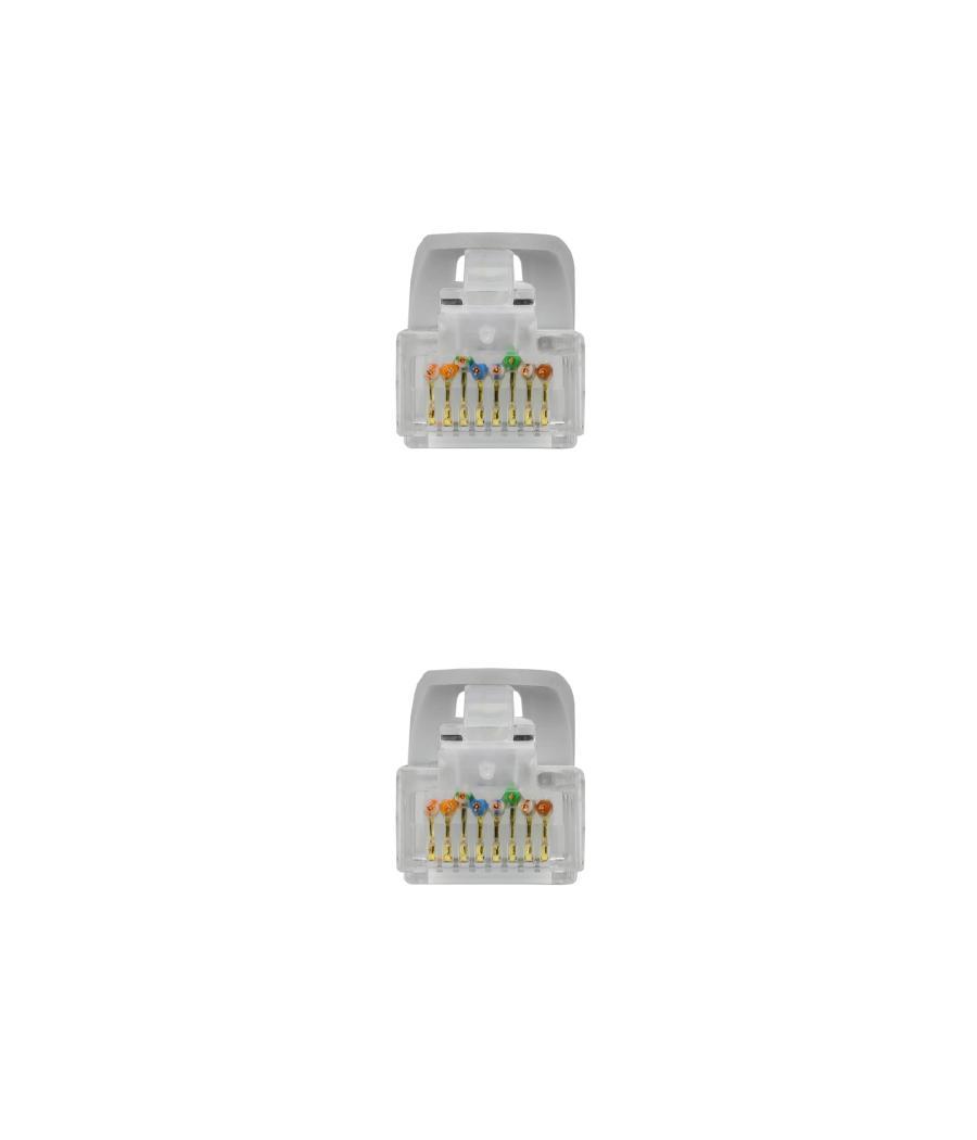 Latiguillo cable red lszh - utp cat.6a rj45 nanocable 5m gris