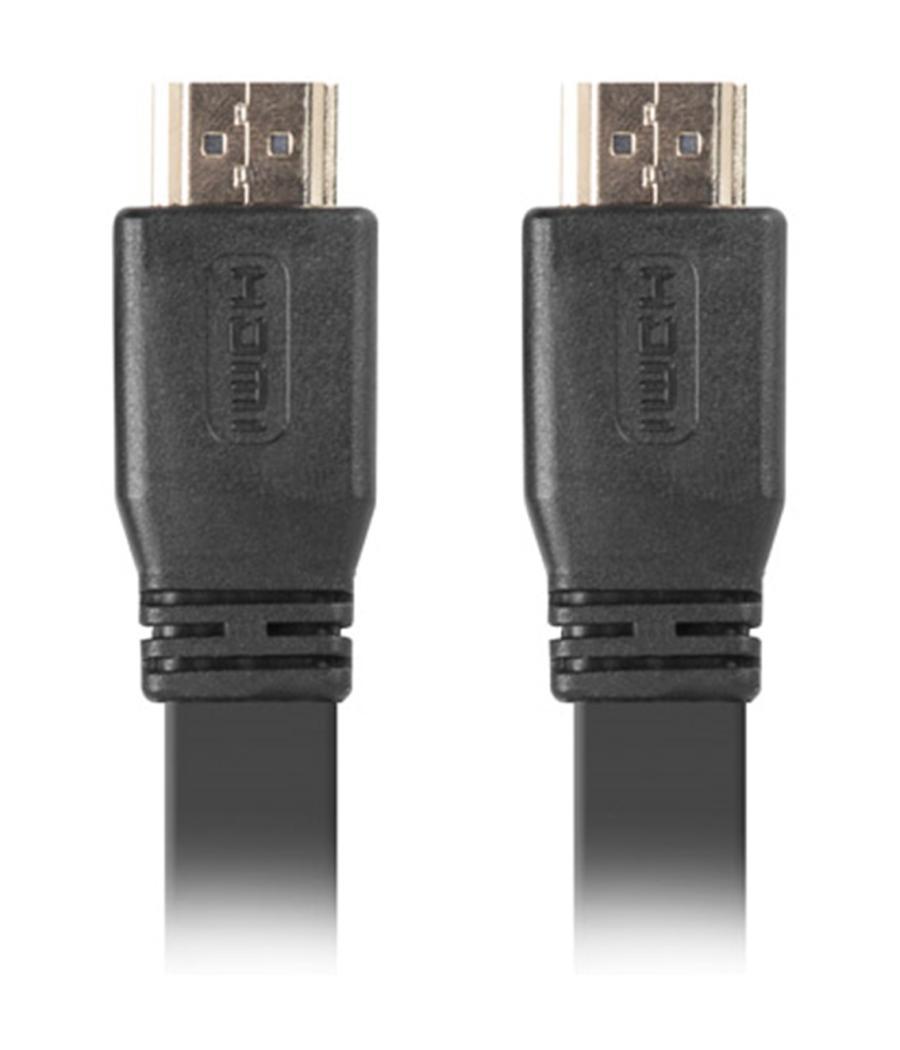 Cable hdmi lanberg macho - macho v2.0 4k plano 1m negro