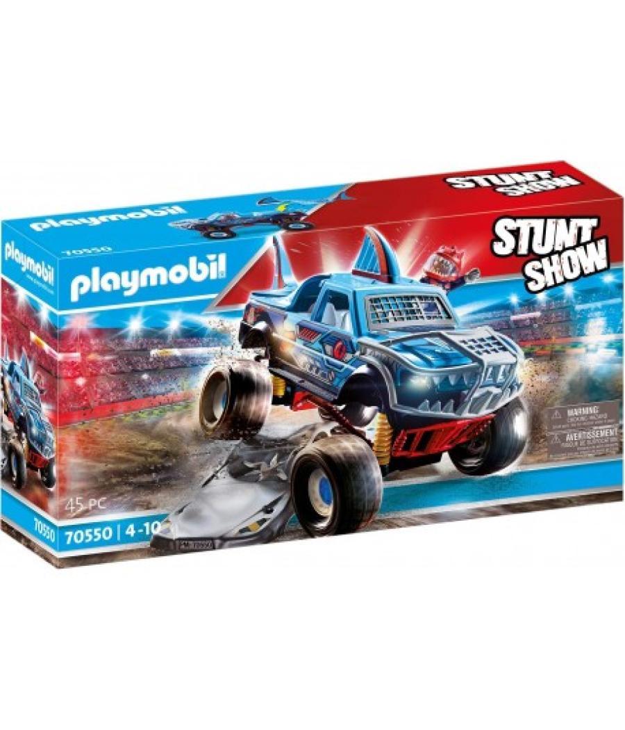 Playmobil stuntshow monster truck shark