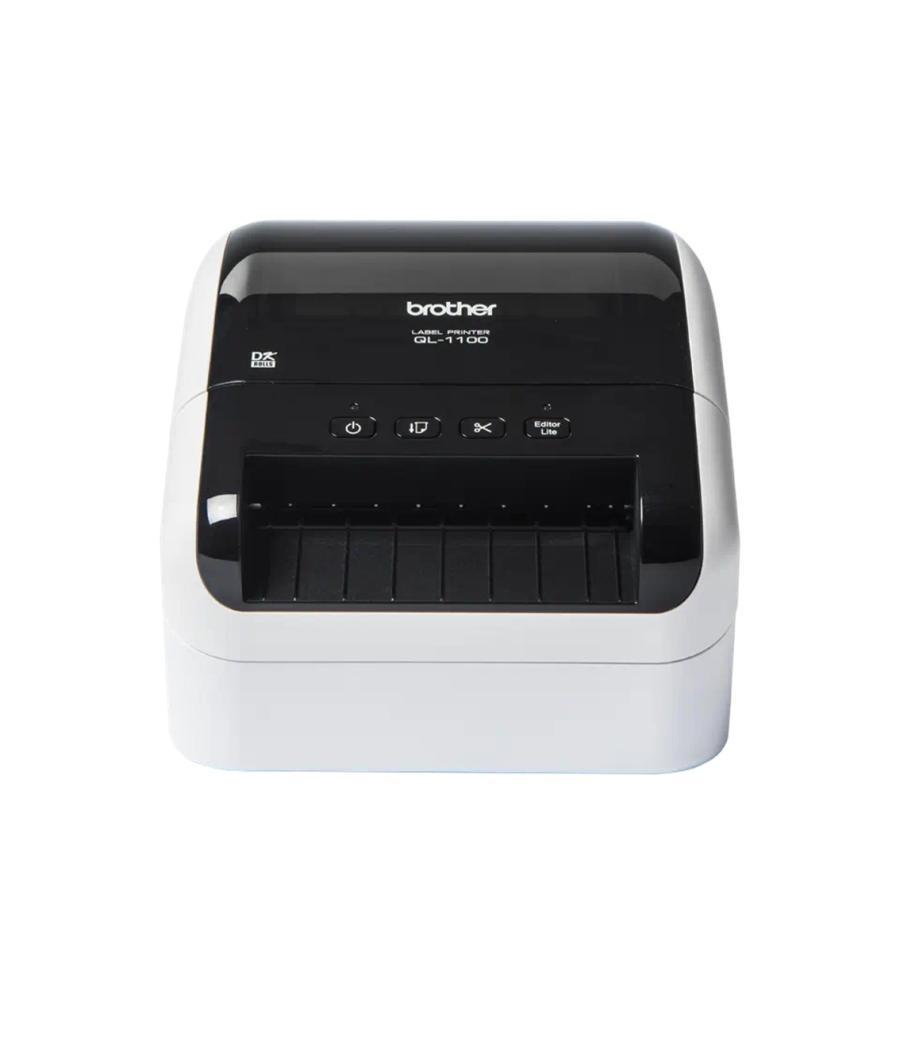 Impresora de etiquetas brother ql - 1100c termica directa - 103mm - 6mb ram - usb tipo b