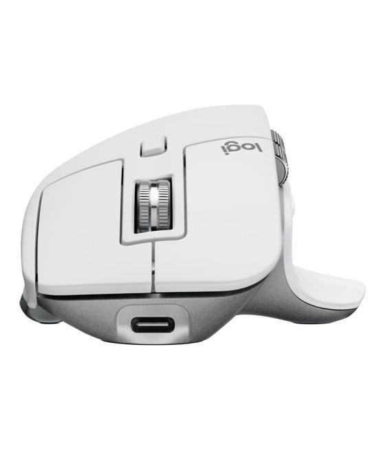 Mouse raton logitech mx master 3s wireless inalambrico 8000dpi gris palido