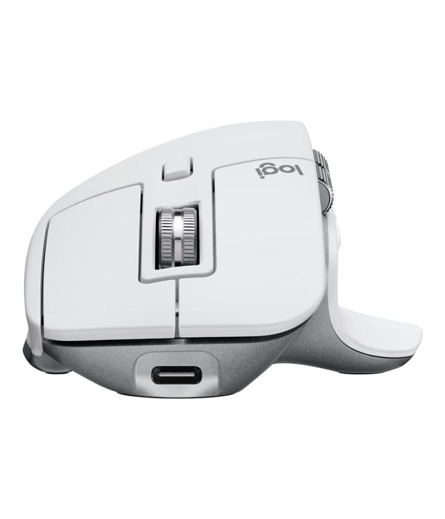 Mouse raton logitech mx master 3s wireless inalambrico 8000dpi gris palido