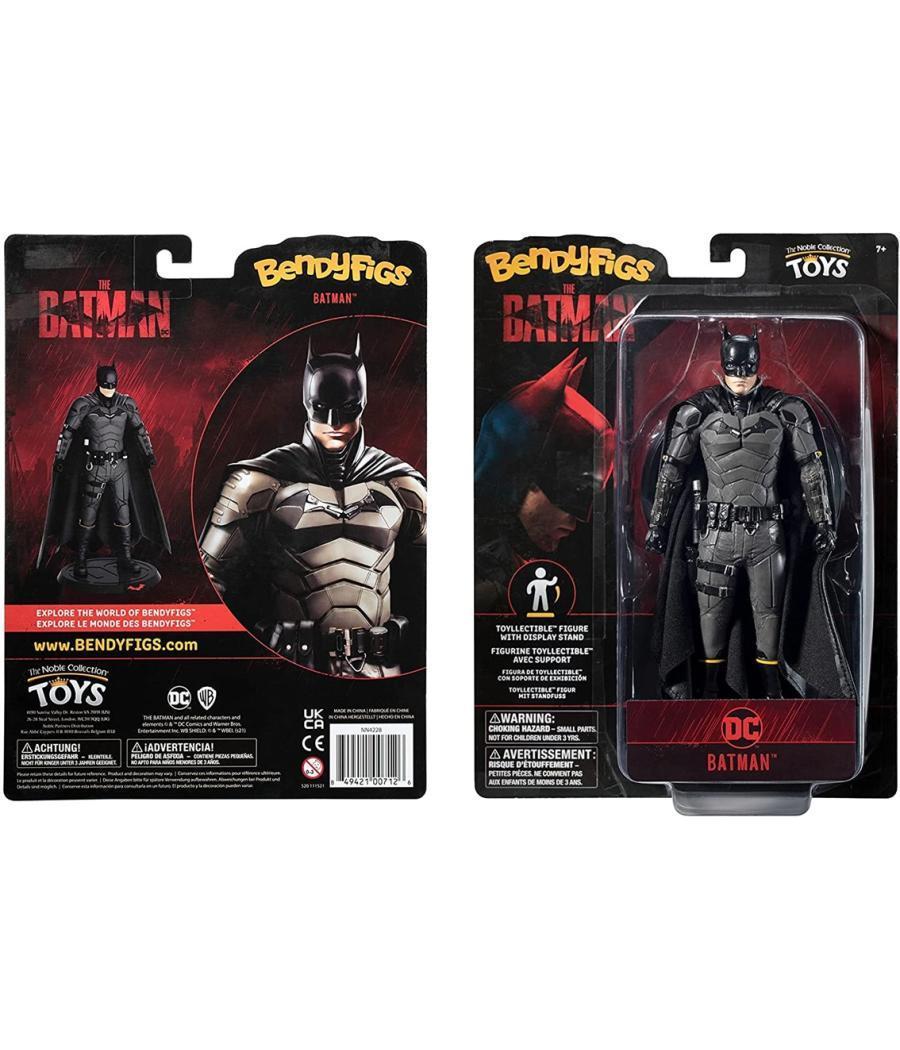 Figura the noble collection dc comics cine the batman 2022 batman bendyfig