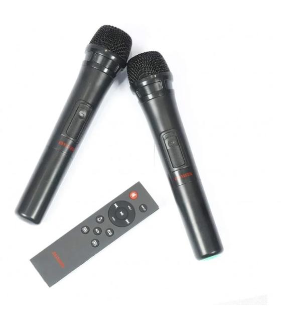 Altavoz trolley aiwa kbtus - 900 100w rms con karaoke 2 micros inalambricos