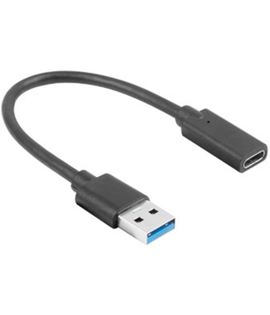 Adaptador lanberg usb 3.1 tipo c - usb tipo - a 15cm