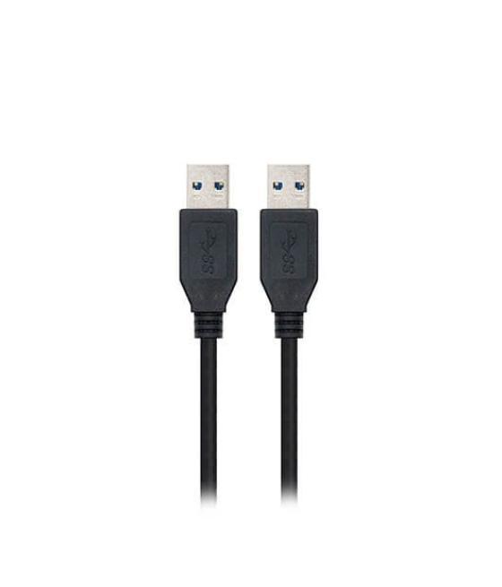 Cable usb nanocable 2m macho a macho 5gbps negro