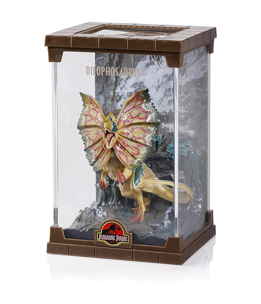 Figura the noble collection jurassic park dilophosaurus bendyfig diorama