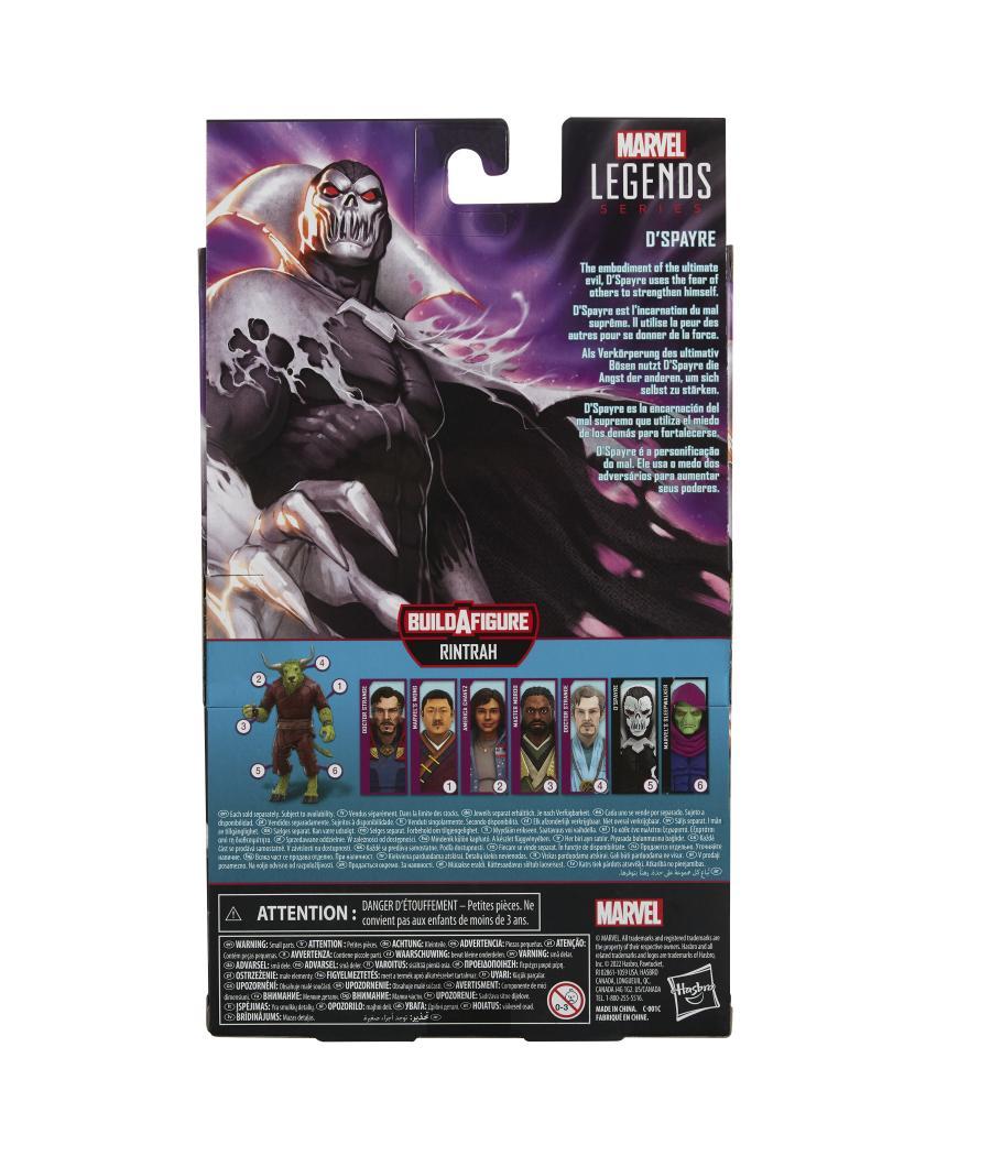 Figura hasbro d'spayre 15 cm marvel legends f03745x0