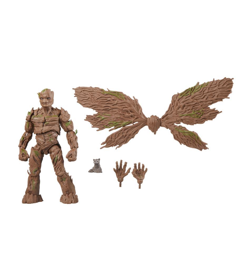 Figura hasbro marvel legends series guardianes de la galaxia groot