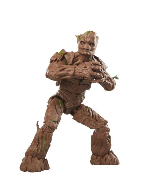 Figura hasbro marvel legends series guardianes de la galaxia groot