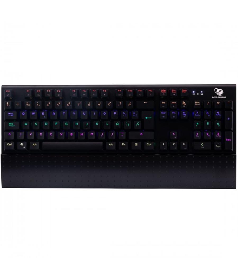 Teclado deep gaming deepsolid rgb mecanico usb