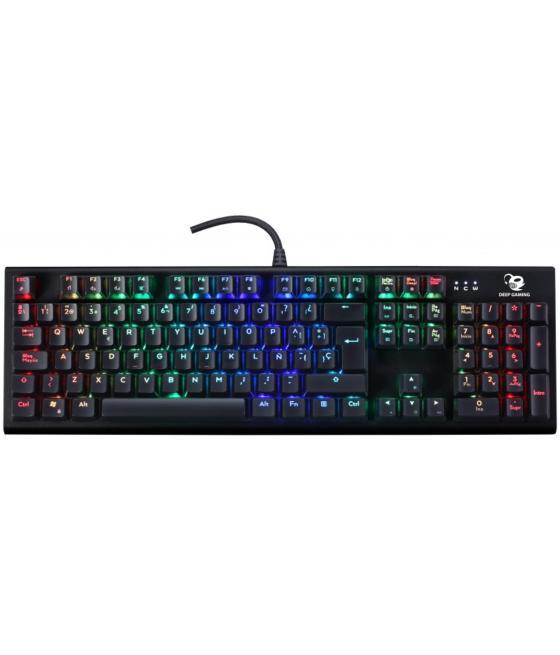 Teclado deep gaming deepsolid rgb mecanico usb