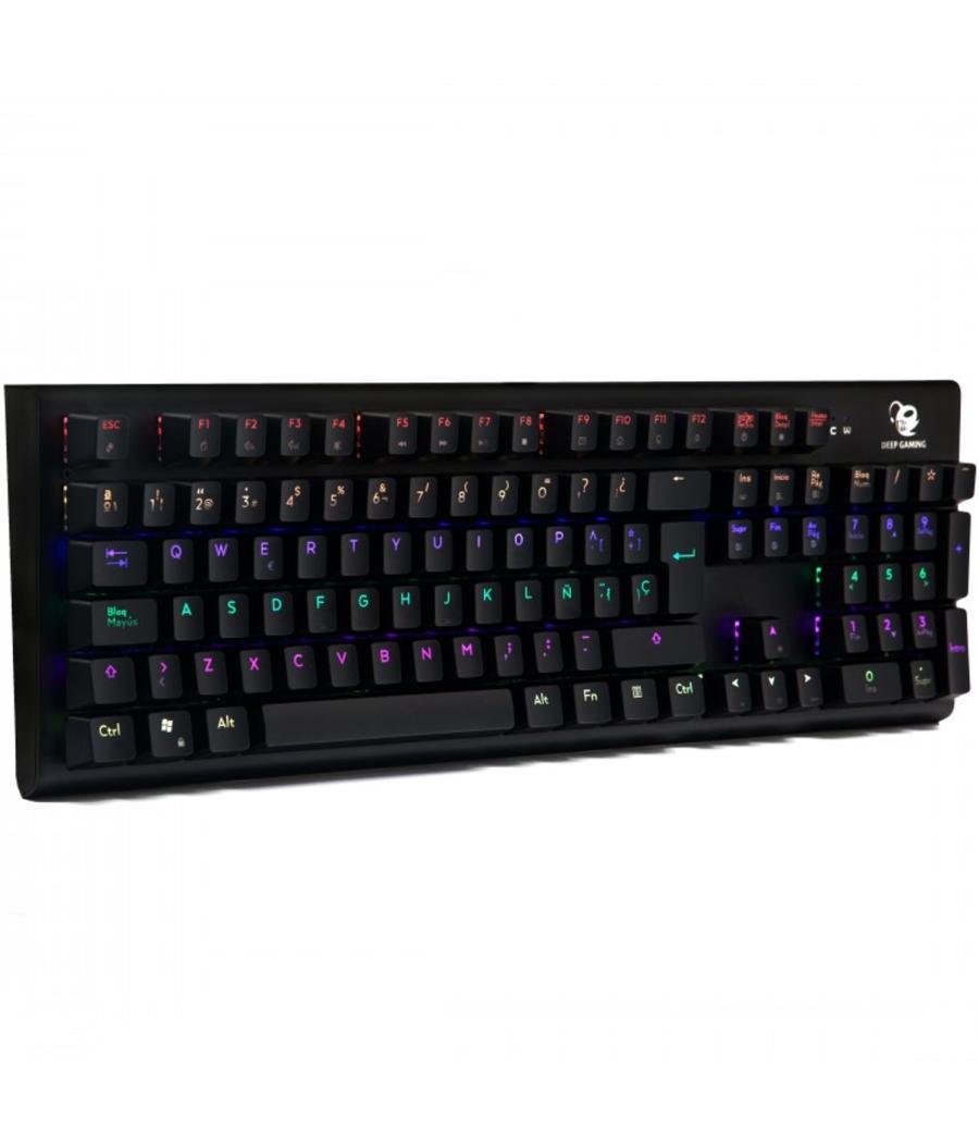 Teclado deep gaming deepsolid rgb mecanico usb