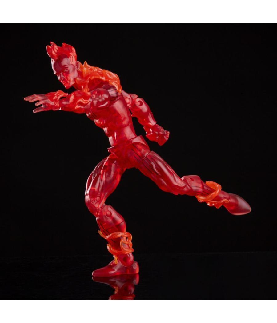 Figura hasbro antorcha humana 15 cm fantastic four marvel legends f03515l0