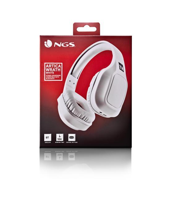 Auriculares inalambricos ngs artica wrath blanco