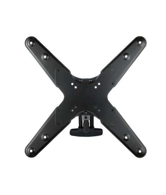Soporte tv - monitor tooq 23pulgadas - 55pulgadas giratorio - inclinable negro vesa max 400x400 - inclinable 5º - 15º - girable 